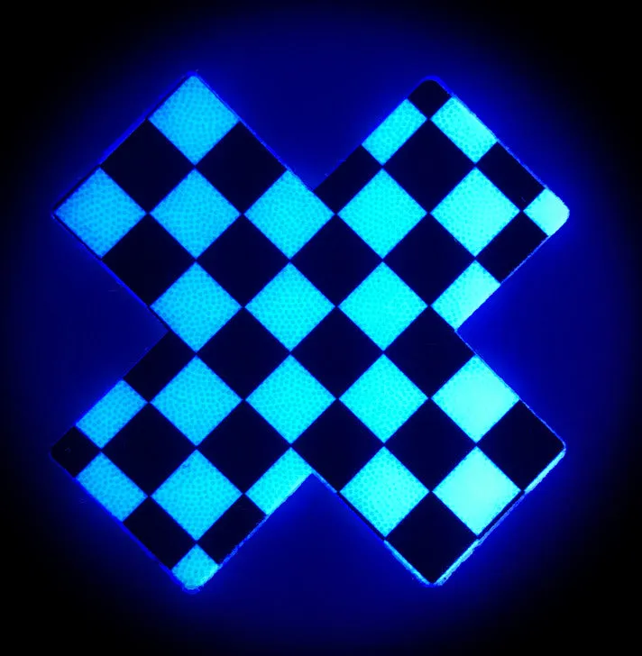 Checkered X