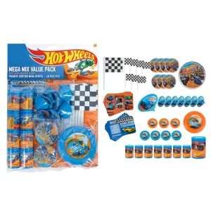 Hot Wheels Wild Racer Mega Mix Favour Pack - 48 Pc