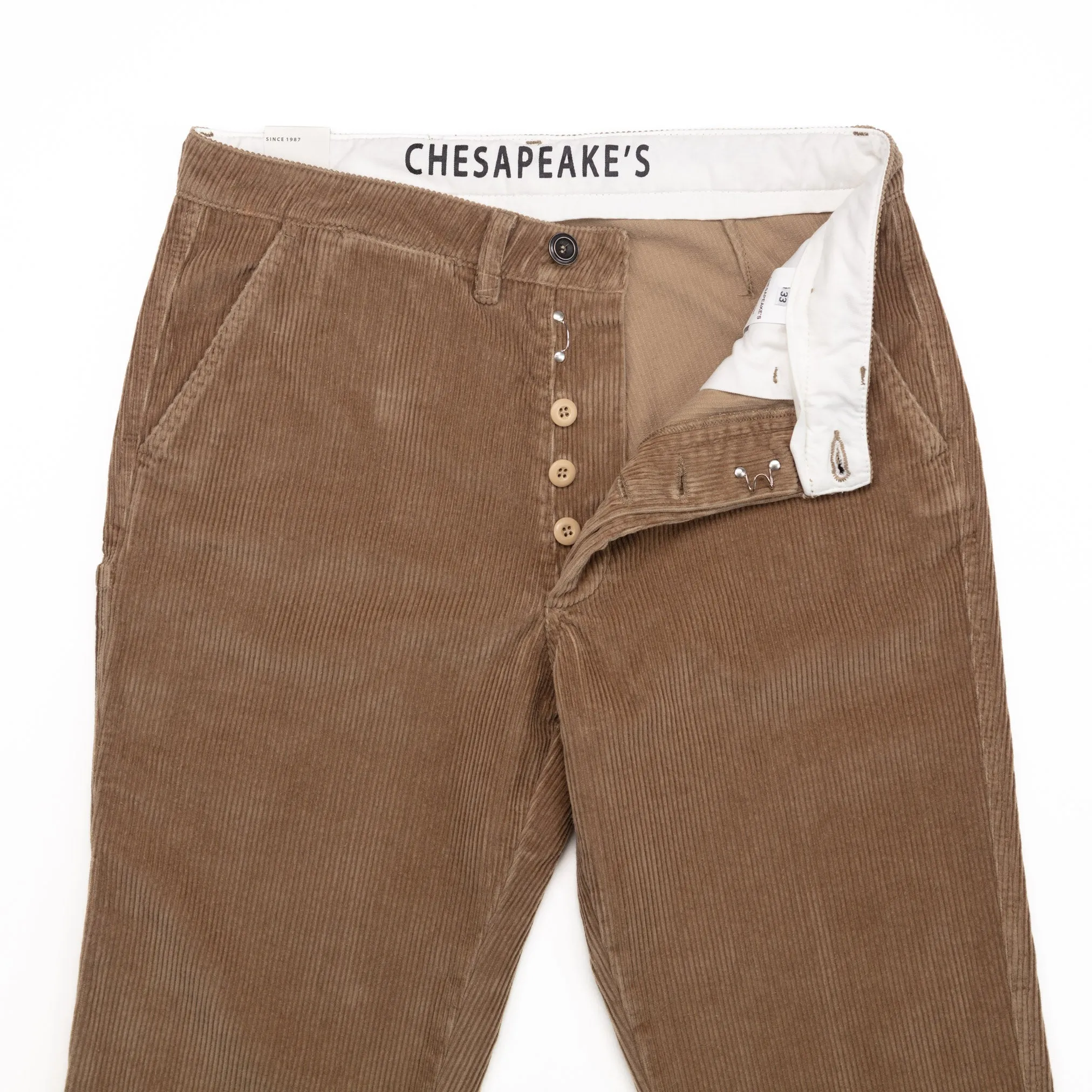 Lafont Work Pant in Tan Corduroy