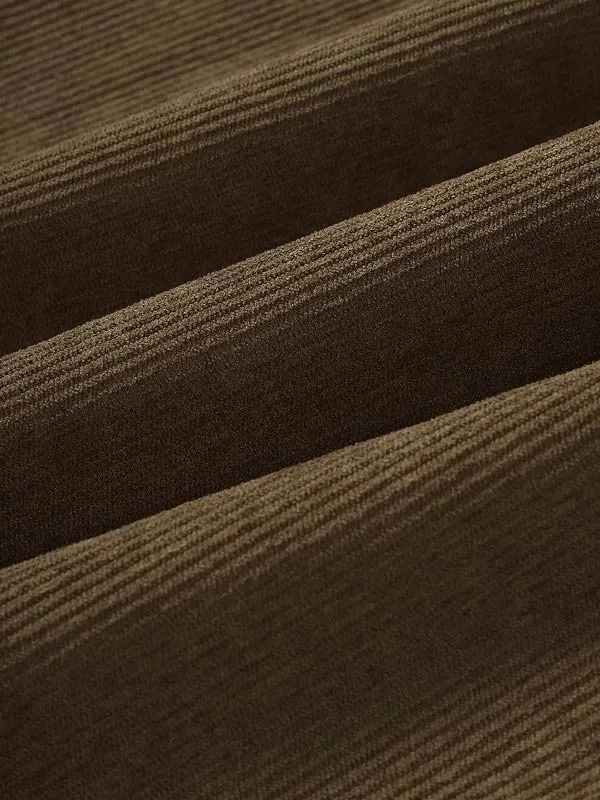 Men's Corduroy Short Sleeve Shirt