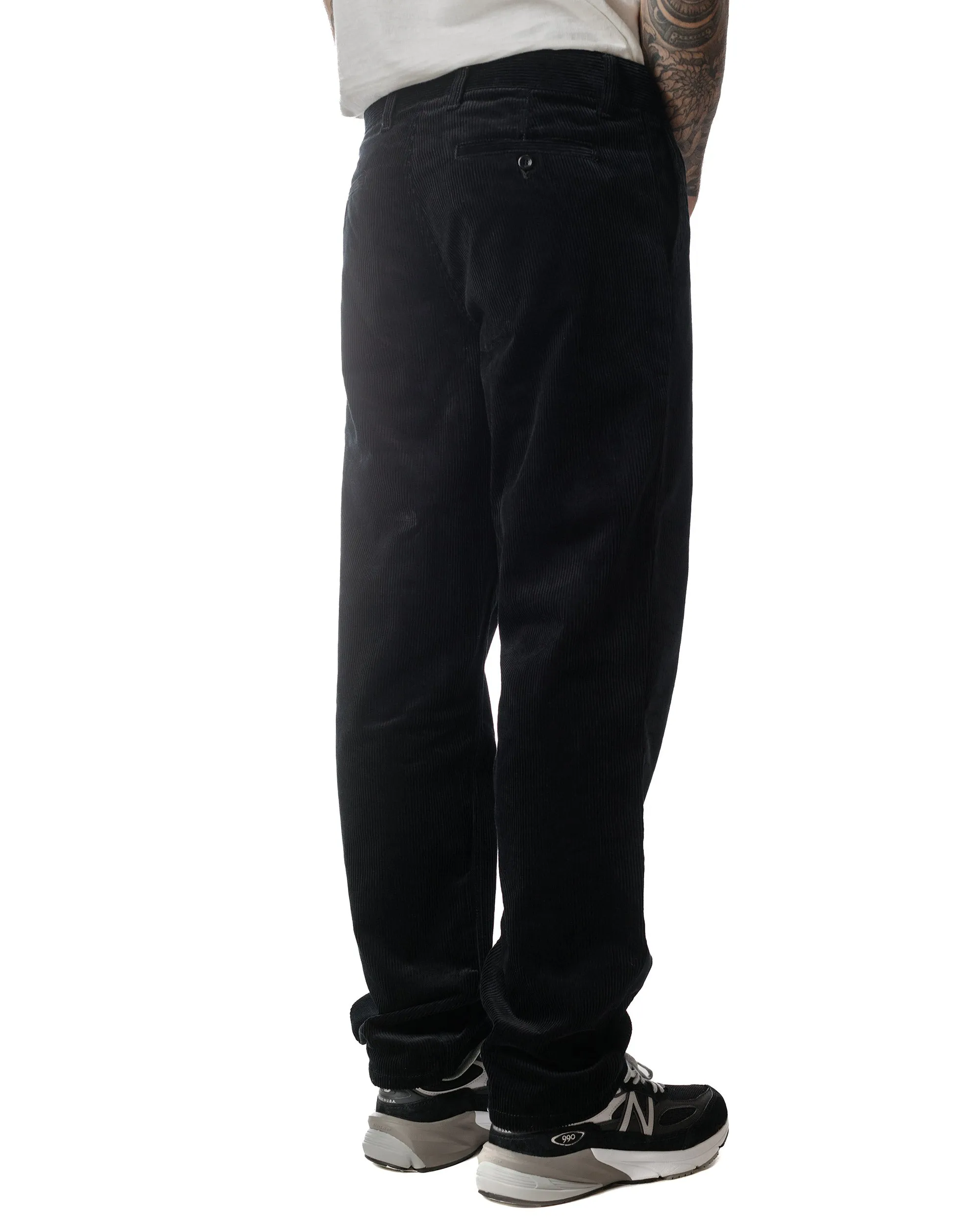 Norse Projects Aros Corduroy Black