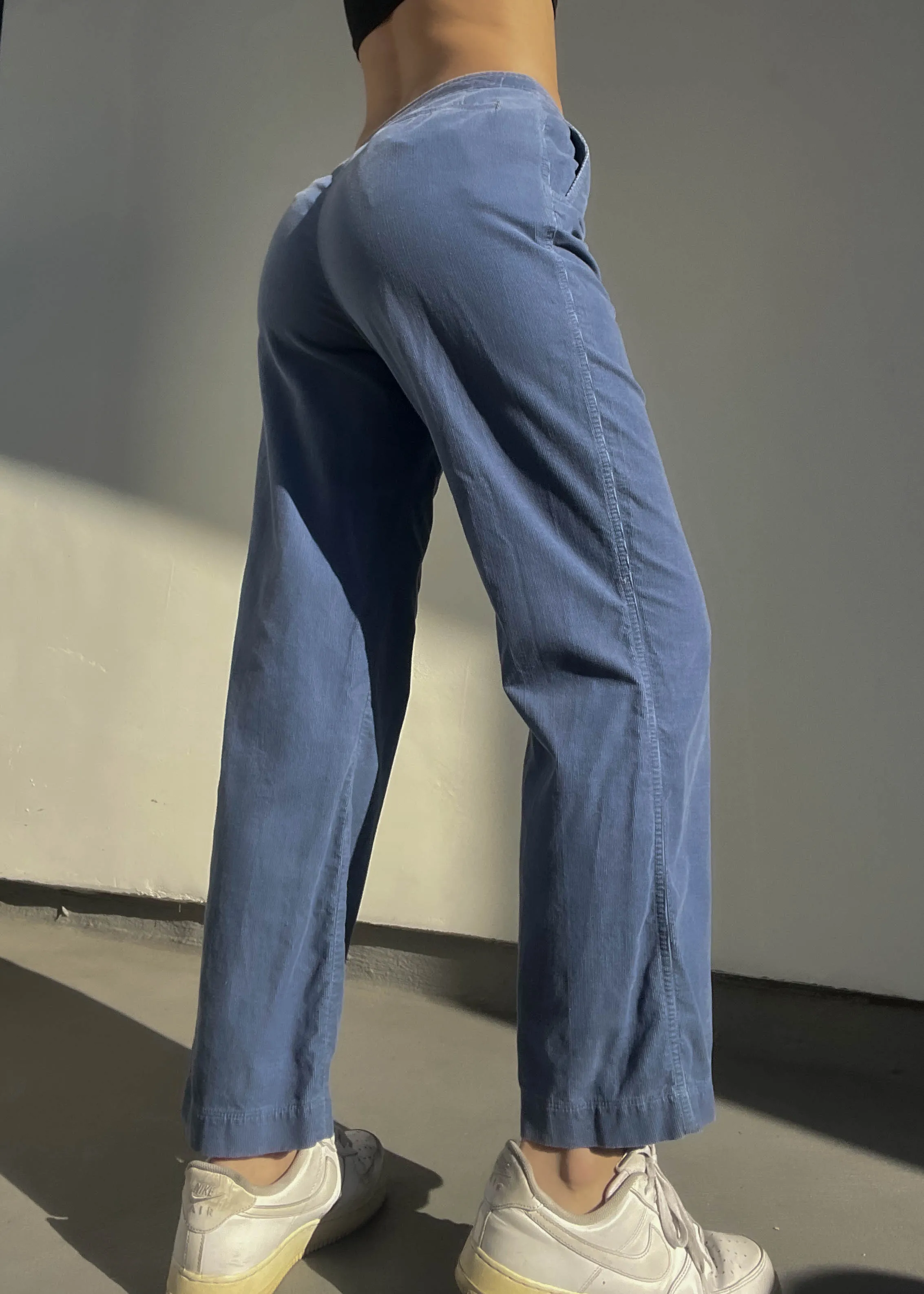 Periwinkle Corduroy Pants (M)