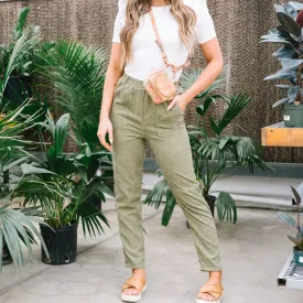 Seneca High Rise Corduroy Pants