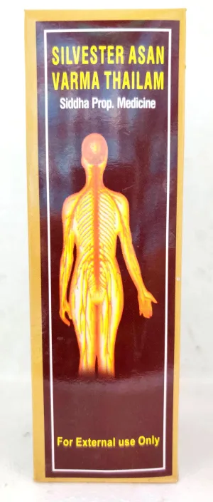 Silvester Asan Varma Herbal Oil 200ml