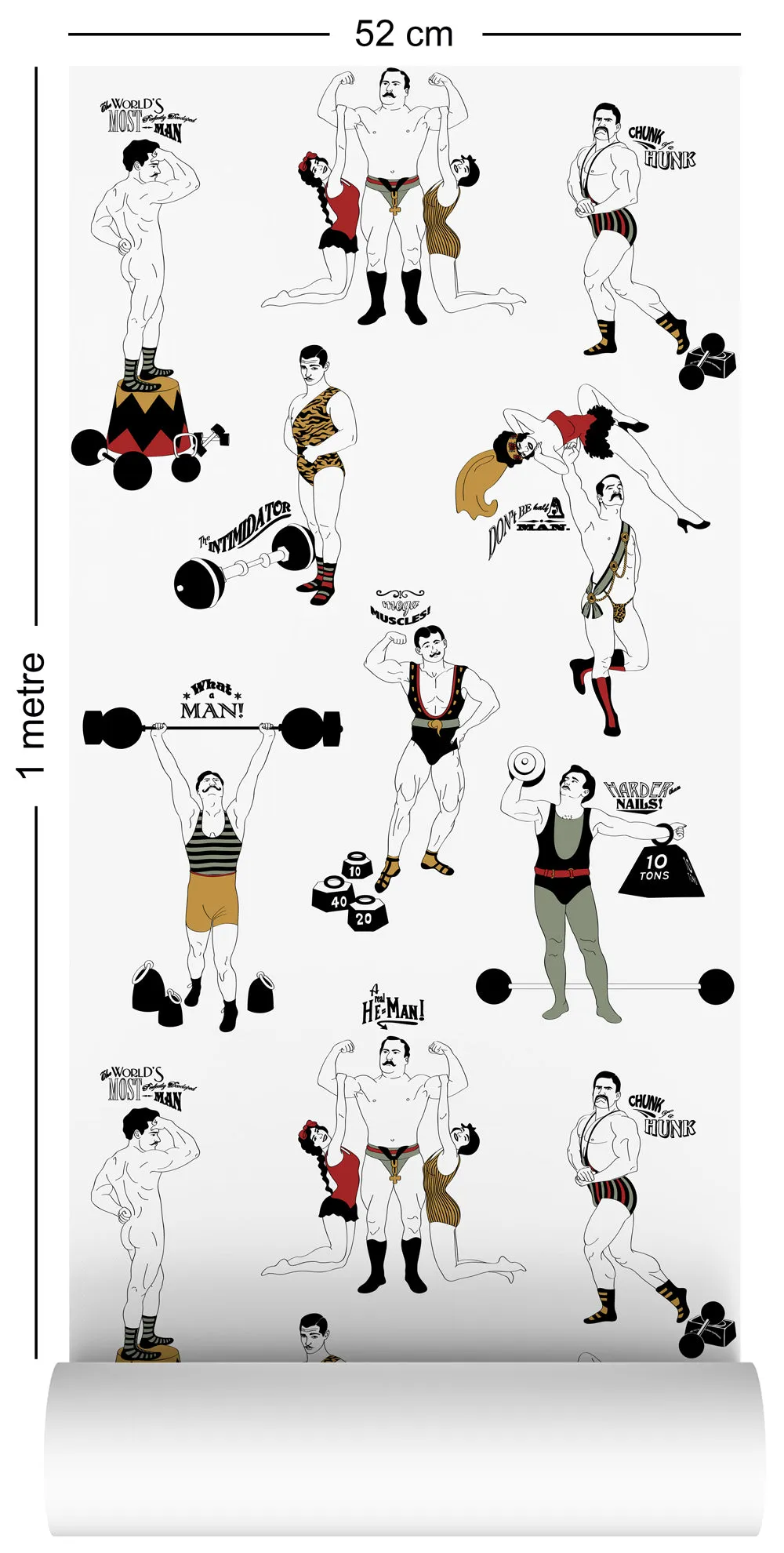 Strongman (Colour) - Wallpaper