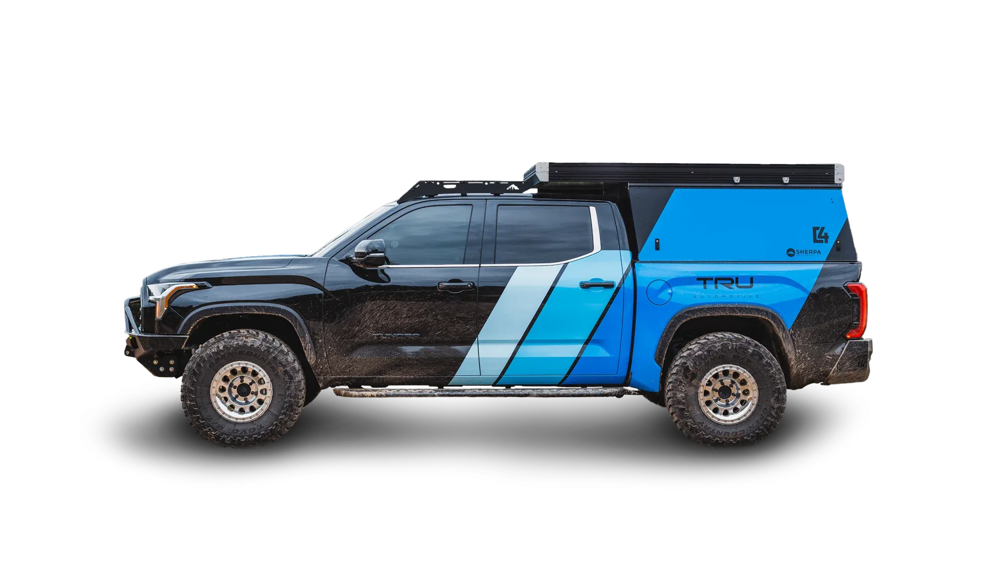 The Cub - Tundra Crewmax Camper Roof Rack 2022-2023 by Sherpa