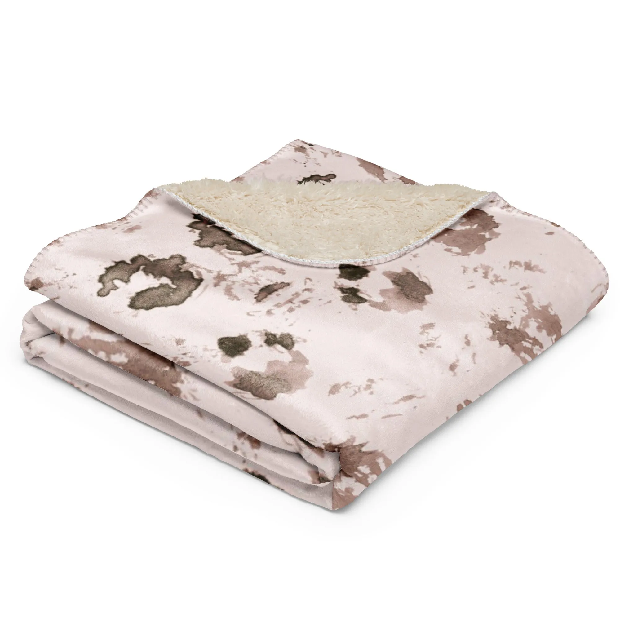 Trendy Animal Print Sherpa blanket lioness-love