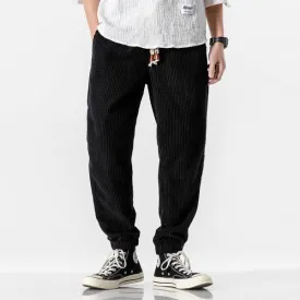WLS Biraki Corduroy Pants Black