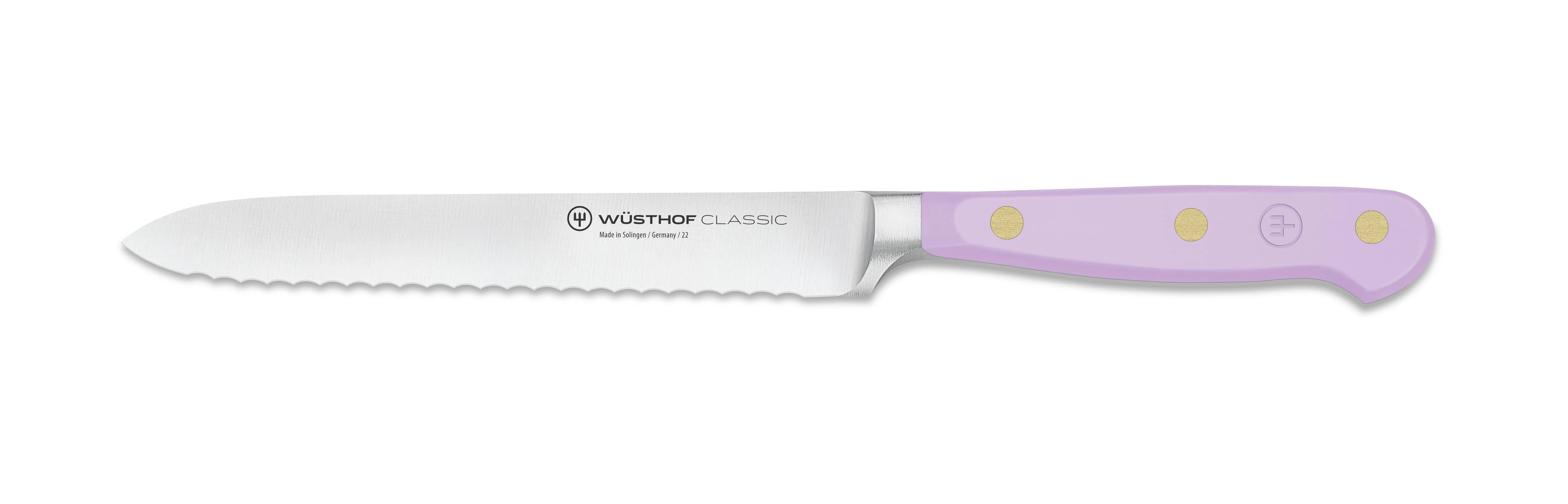 Wusthof Classic Colors 5" Serrated Utility